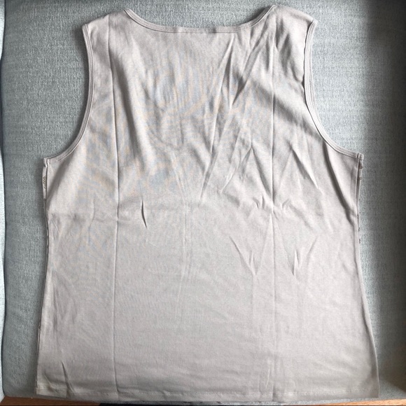 GRAY SEQUINS TANK - Picture 5 of 6